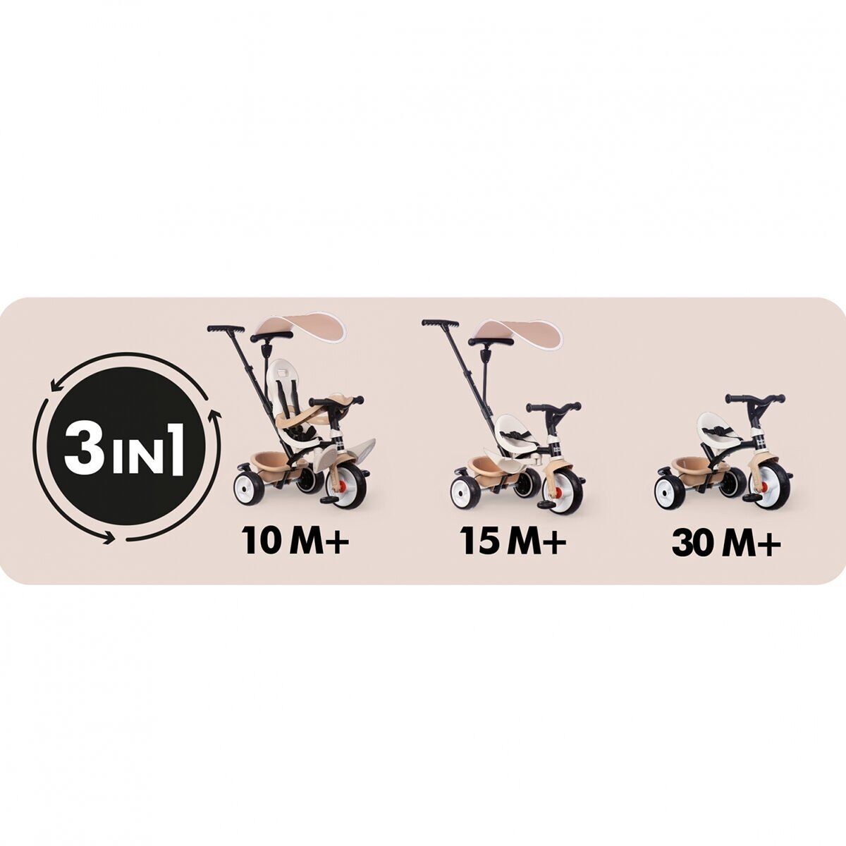 7600741403 Baby Balade Tricycle Beige