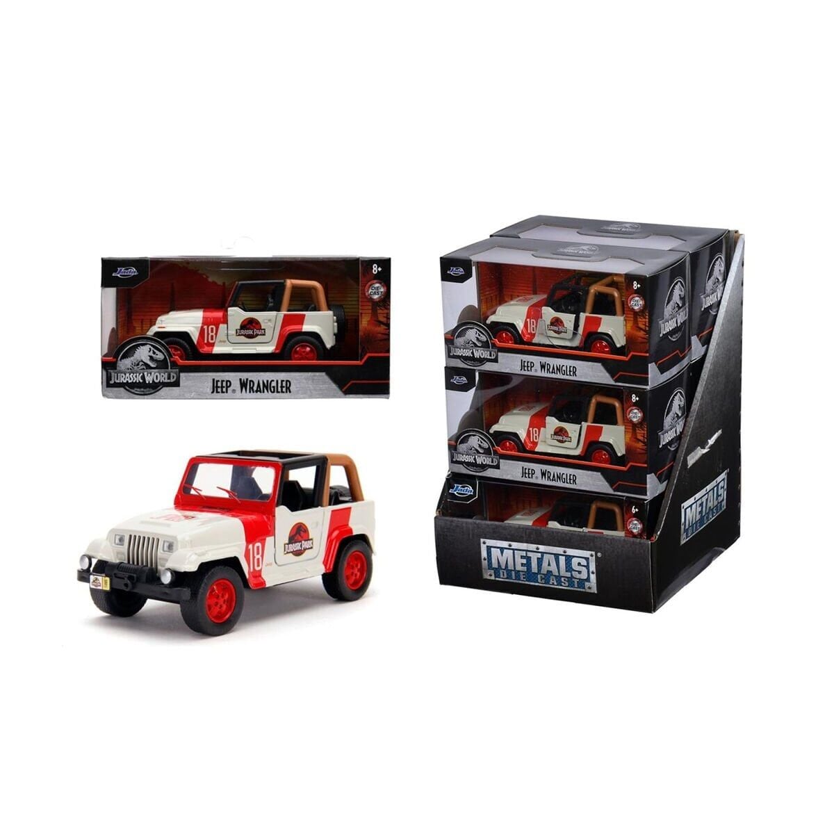 9332129314R00 Jurassic World Jeep Wrangler 1 32