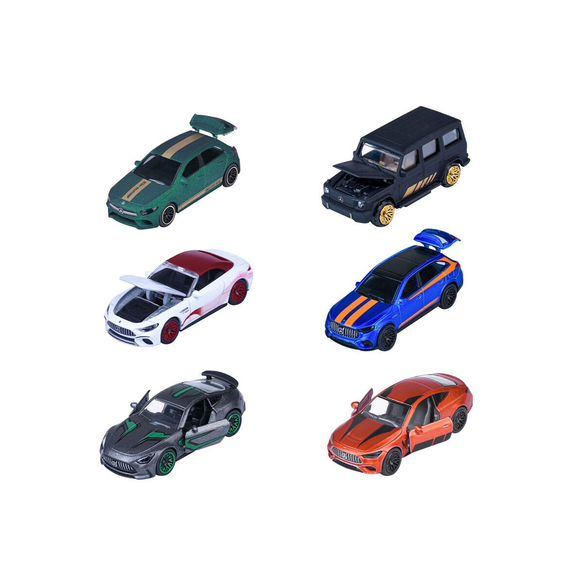 8502101000 Mercedes-Amg Deluxe Cars 6-Asst(Belirtilen Fiyat, Tekli Satış Için Adet Fiyatıdır.)