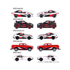 8502105003 Toyota Racing 5 Pieces Giftpack