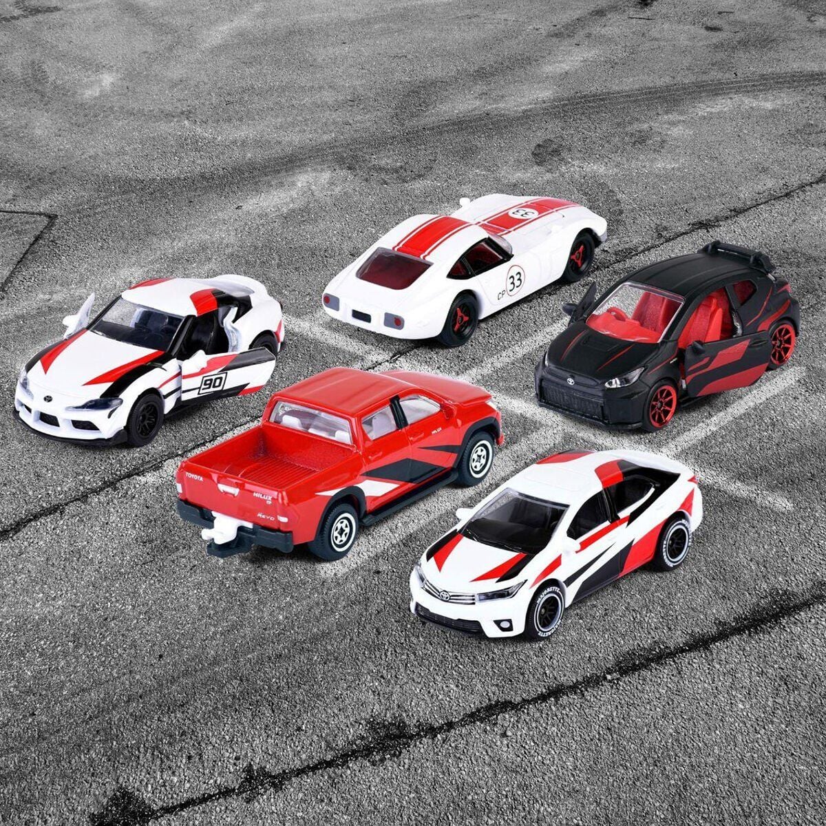 8502105003 Toyota Racing 5 Pieces Giftpack