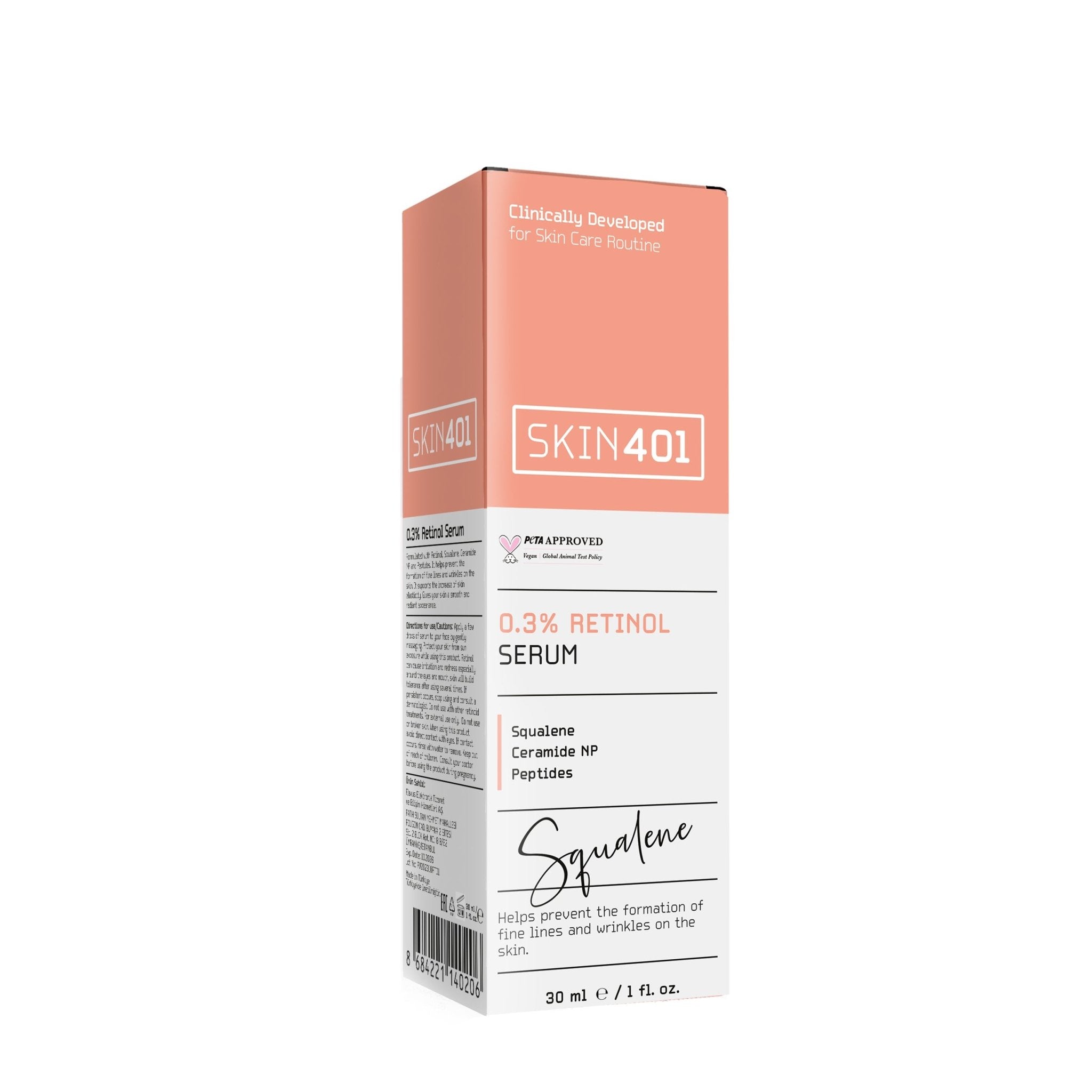  0.3% Retinol Firm & Renew Serum 30 Ml