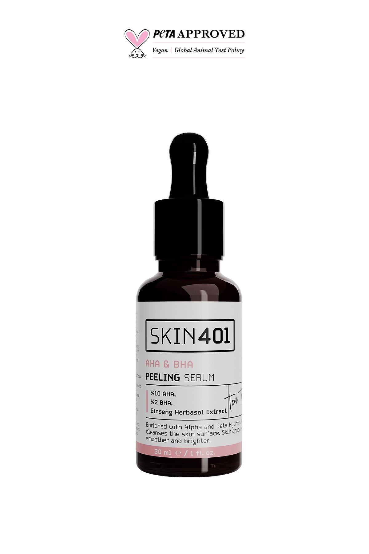 10% Aha & 2 % Bha Peeling Serum 30 Ml