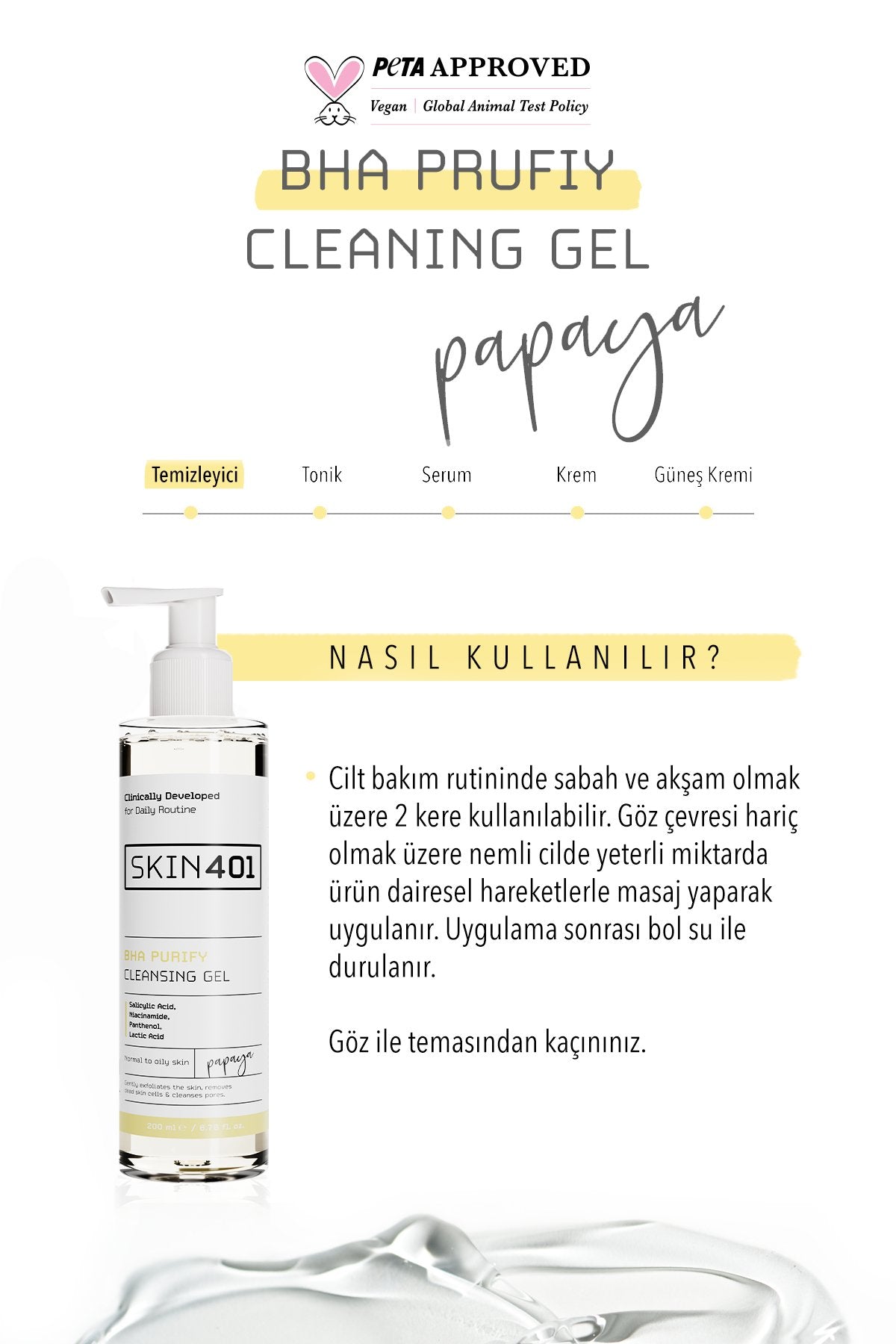  Bha Purify Cleansing Gel 200 Ml