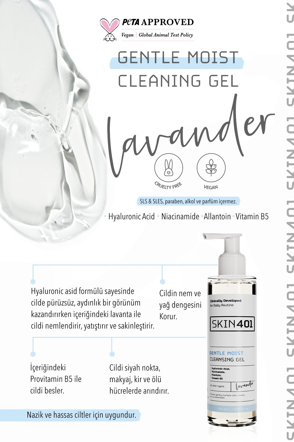  Gentle Moist Cleansing Gel 200 Ml
