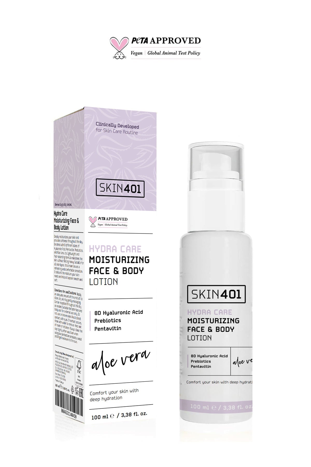  Hydra Care Moisturizing Face & Body Cream