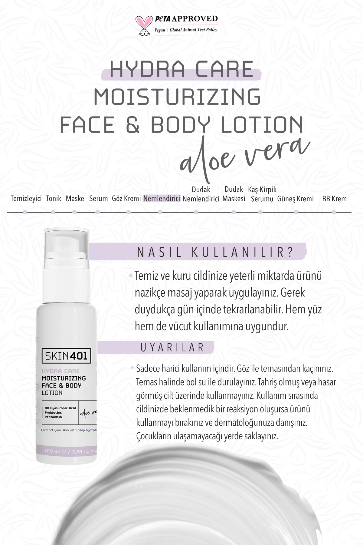  Hydra Care Moisturizing Face & Body Cream