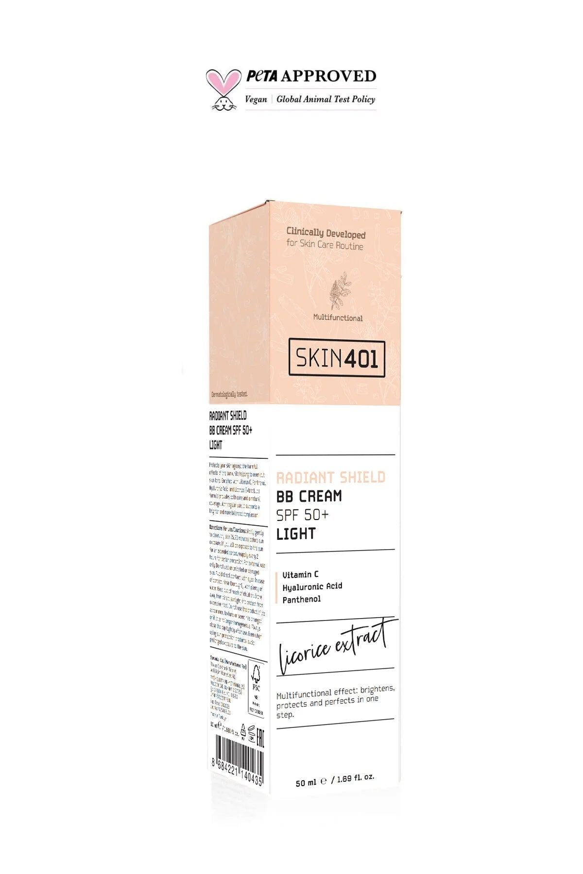 Multi-Fonksiyonel Aydınlatıcı Bb Krem Spf 50+ / Açık Cilt Tonu 50Ml (Light Tone)