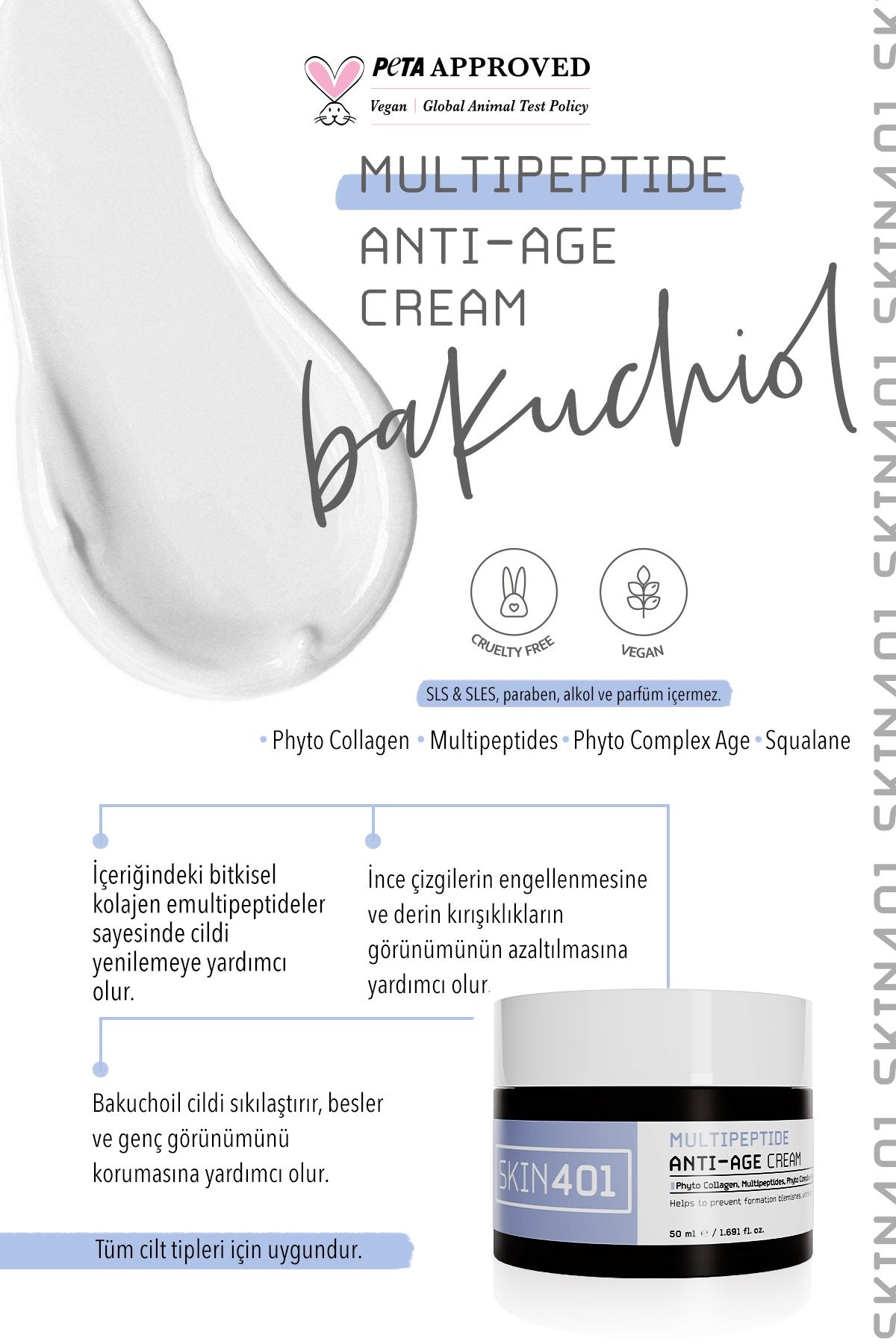  Multipeptide Bakuchiol Anti-Age Cream 50 Ml