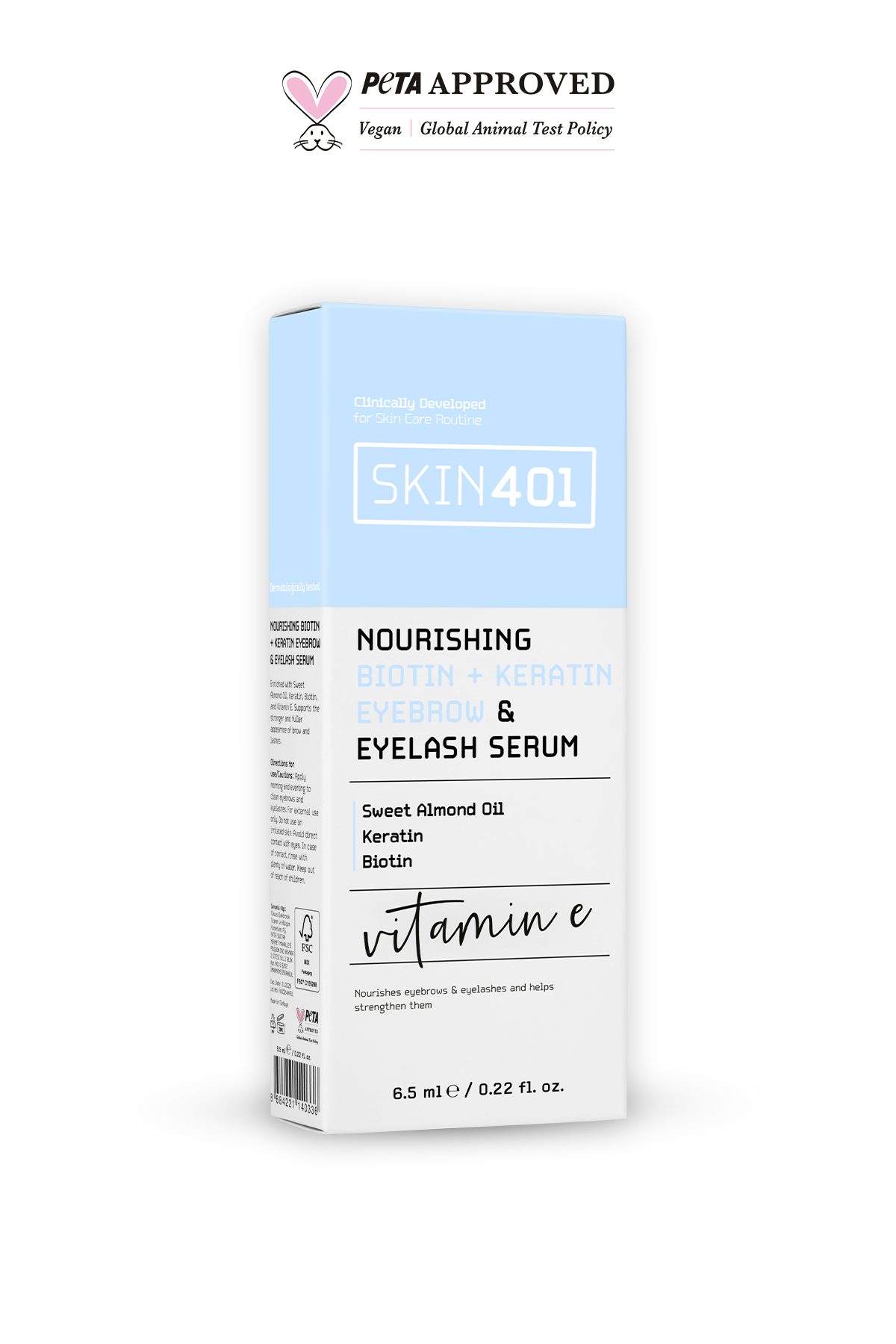  Nourishing Biotin+Creatine Eyebrow & Eyelash Serum 6.5Ml