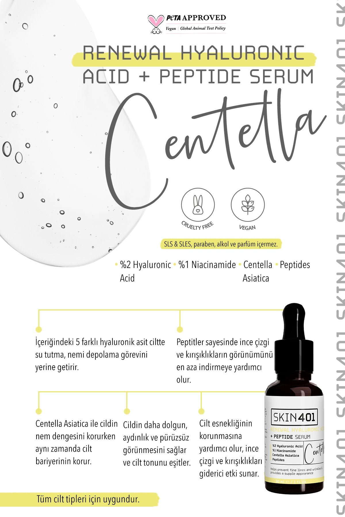  Renewal 2% Hyaluronic Acid + Peptide Serum