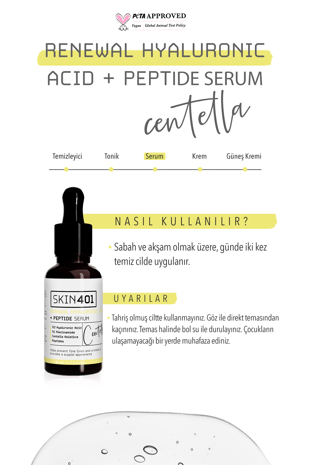  Renewal 2% Hyaluronic Acid + Peptide Serum
