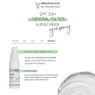  Spf 50+ Mineral Filter Sunscreen Mineral Filtre Güneş Kremi 50 Ml
