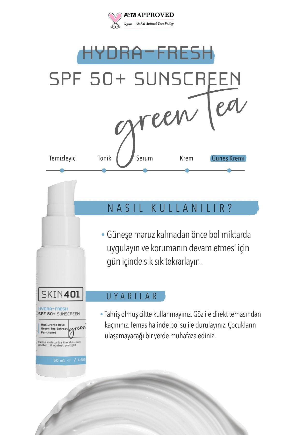  Spf50+ Hydra-Fresh Sunscreen Nemlendirici & Tazeleyici Güneş Kremi 50 Ml