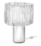 Accerdeon Abajur 1L Prizma-Beyaz Ø37X48 Cm E27 2X12W