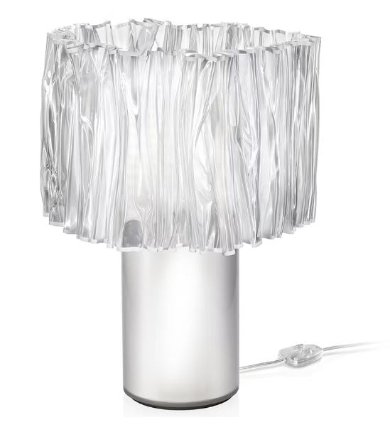 Accerdeon Abajur 1L Prizma-Beyaz Ø37X48 Cm E27 2X12W