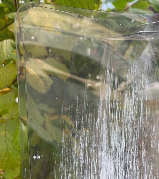 Battista Lambader 1L Beyaz-Fume Ø50X50X160 Cm E27 Led 1X16W