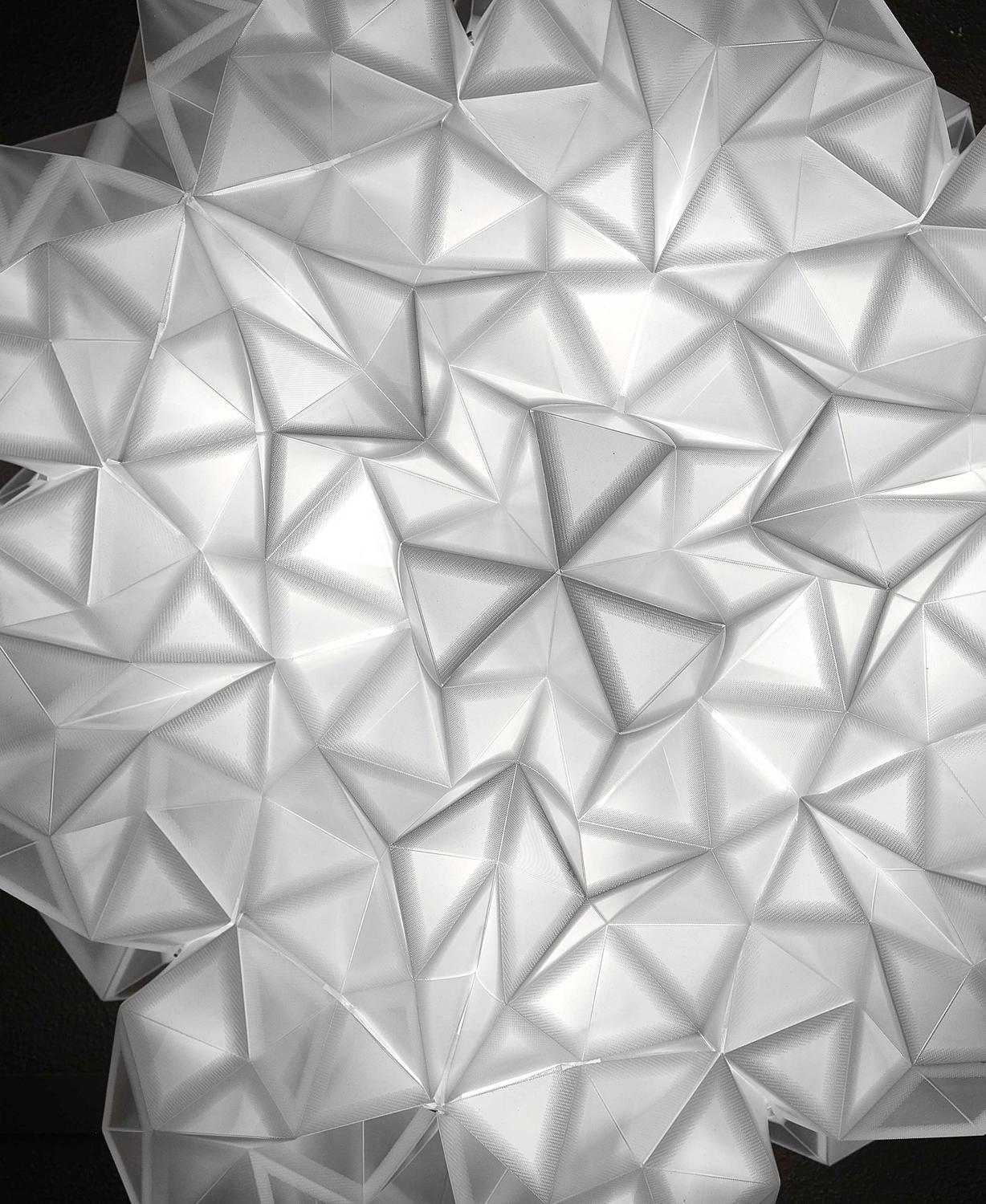 Drusa Plafonyer Apli̇k 4L Beyaz Ø60X20 Cm E27 Led 4X8W