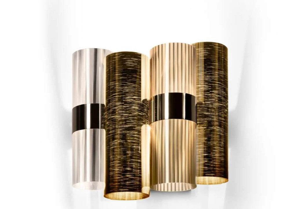 La Lollo Apli̇k 2L Gold-Fume Ø28X16Xh30 Cm E14 Led 2X6W