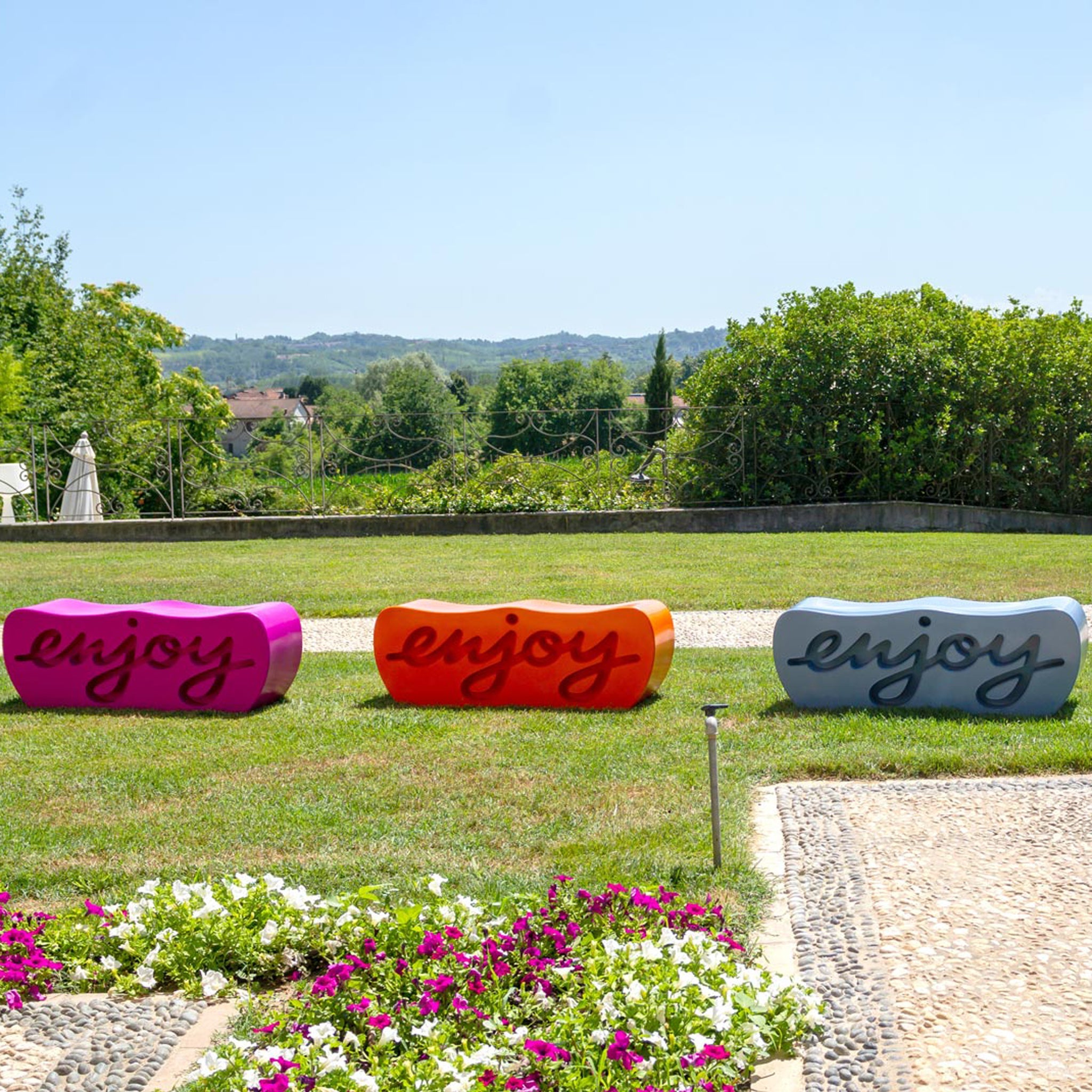 Slide-Enjoy Mavi Bench-Puf-3-Milagron.com