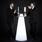 Slide-Peak Işıklı Beyaz Bistro Masa H:120cm-Masa-3-Milagron.com