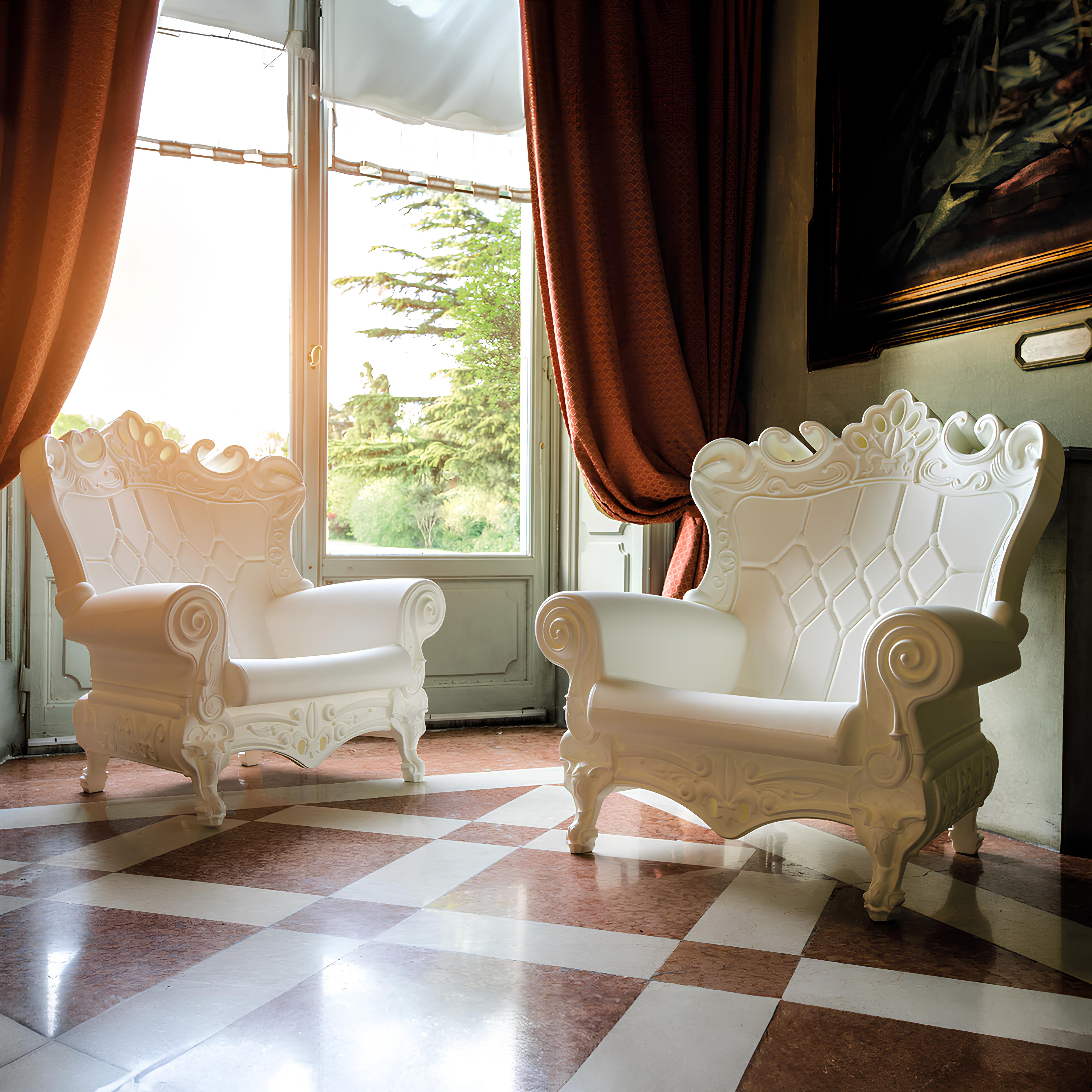 Slide-Queen Of Love Beyaz Koltuk-Koltuk-3-Milagron.com