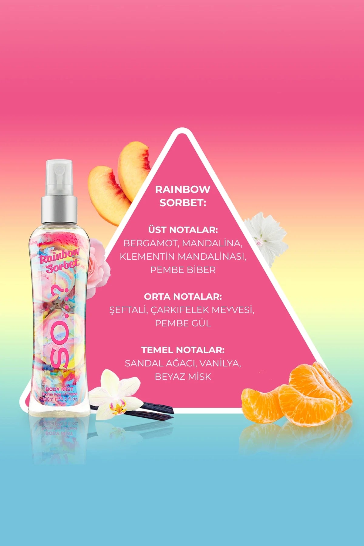So…? Rainbow Sorbet Vücut Spreyi 100 ML