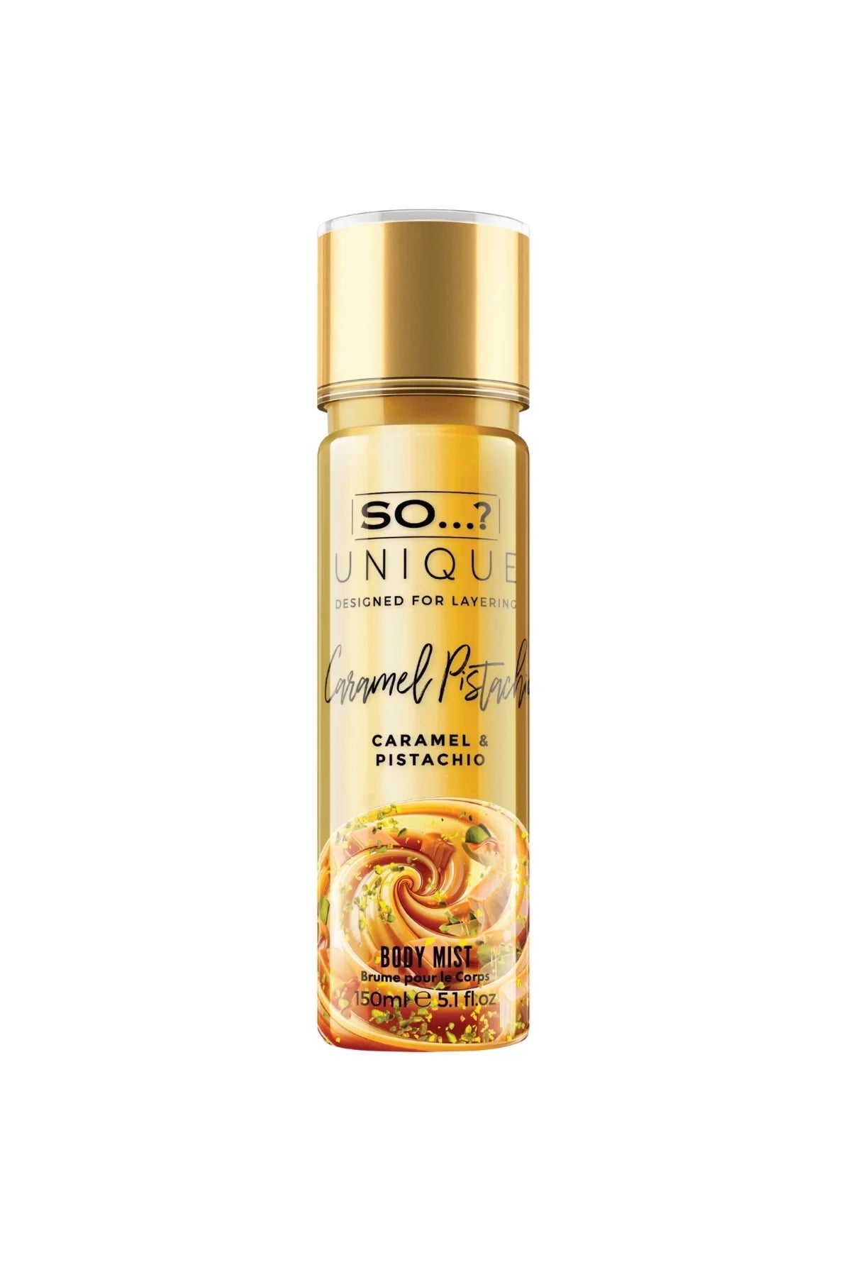So...? Unique Caramel Pistachio Vücut Spreyi 150 ml