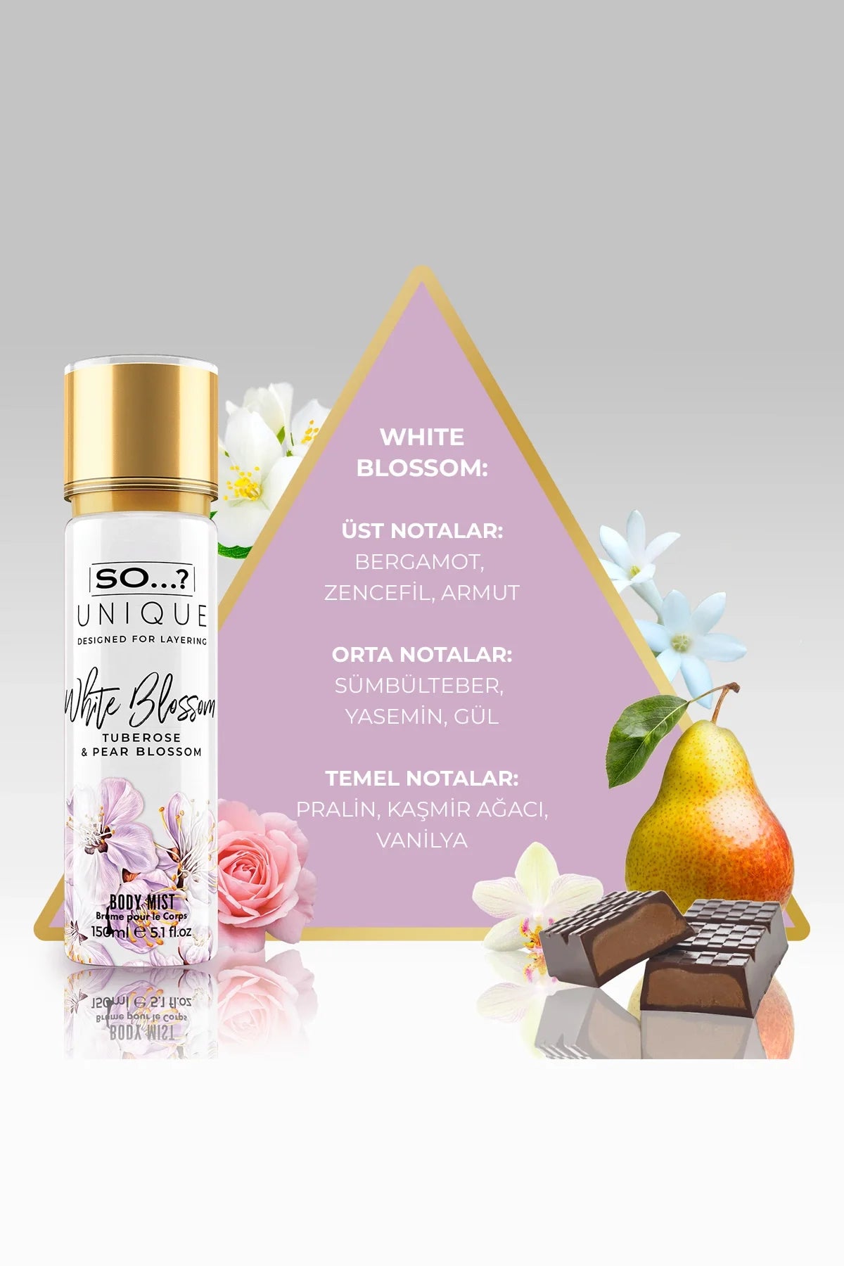 So…? Unique White Blossom Vücut Spreyi 150ml