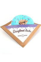 Socks + Stuff-Blue Sprinkles Donut Çorap-Çorap-1-Milagron.com