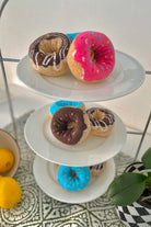 Socks + Stuff-Chocolate Glazed Donut Çorap-Çorap-3-Milagron.com