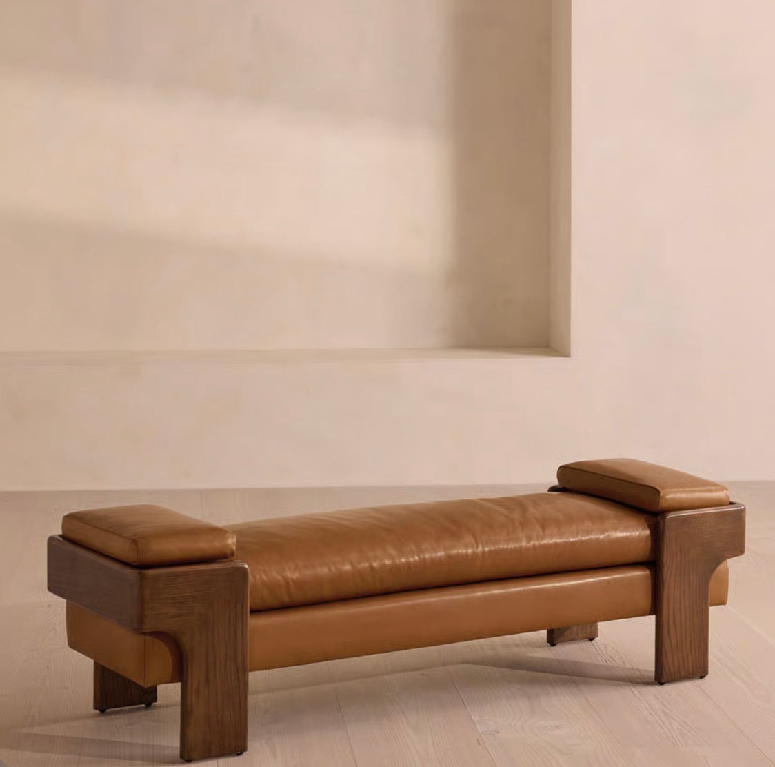 Elysor Deri Bench