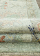 Soho Antiq-Adin Pastel Renkli El Dokuma Uşak Halısı 305x415 Cm-Halı-4-Milagron.com