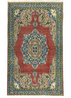 Soho Antiq-Afya Floral Desenli El Dokuma Halı 206x357 Cm-Halı-1-Milagron.com