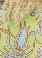 Soho Antiq-Ahu Floral Tasarımlı İpek Kırlent 45x45 Cm-Kırlent-4-Milagron.com