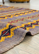 Soho Antiq-Aiden El Dokuma Çift Kanat Yün Cicim Kilim 124x168 Cm-Kilim-6-Milagron.com