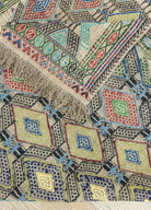 Soho Antiq-Akasya Geometrik Tasarımlı Yün Cicim Kilim 135x186 Cm-Halı-7-Milagron.com