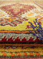 Soho Antiq-Alaz Geometrik Desenli Dazkırı Halı 131x165 Cm-Halı-4-Milagron.com