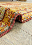 Soho Antiq-Alaz Geometrik Desenli Dazkırı Halı 131x165 Cm-Halı-5-Milagron.com