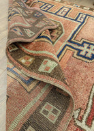 Soho Antiq-Alcea İlkel Desenli Herki Halı Yolluk 150x347 Cm-Halı-6-Milagron.com