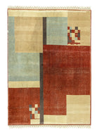 Soho Antiq-Alvand Soyut Tasarımlı El Dokuma Halı 146x188 Cm-Halı-1-Milagron.com