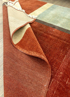 Soho Antiq-Alvand Soyut Tasarımlı El Dokuma Halı 146x188 Cm-Halı-6-Milagron.com