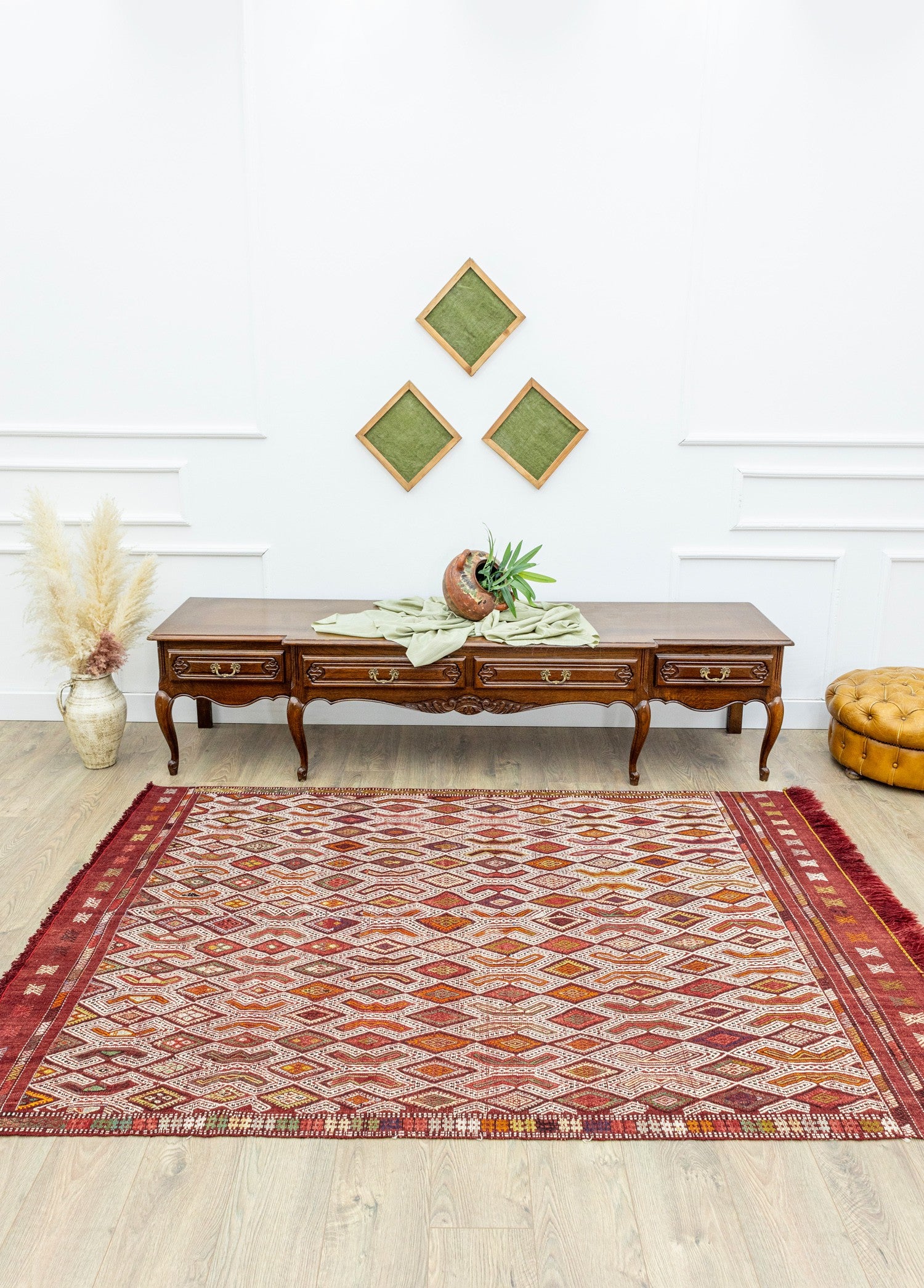 Soho Antiq-Alvin Etnik Desenli El Dokuma Cicim Kilim 160x230 Cm-Halı-2-Milagron.com