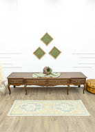 Soho Antiq-Andimesk Rustik Tasarımlı Uşak Yolluk 59x163 Cm-Halı-2-Milagron.com