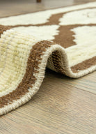 Soho Antiq-Arel İlkel Tasarımlı Yün Yolluk 64x211 Cm-Halı-5-Milagron.com