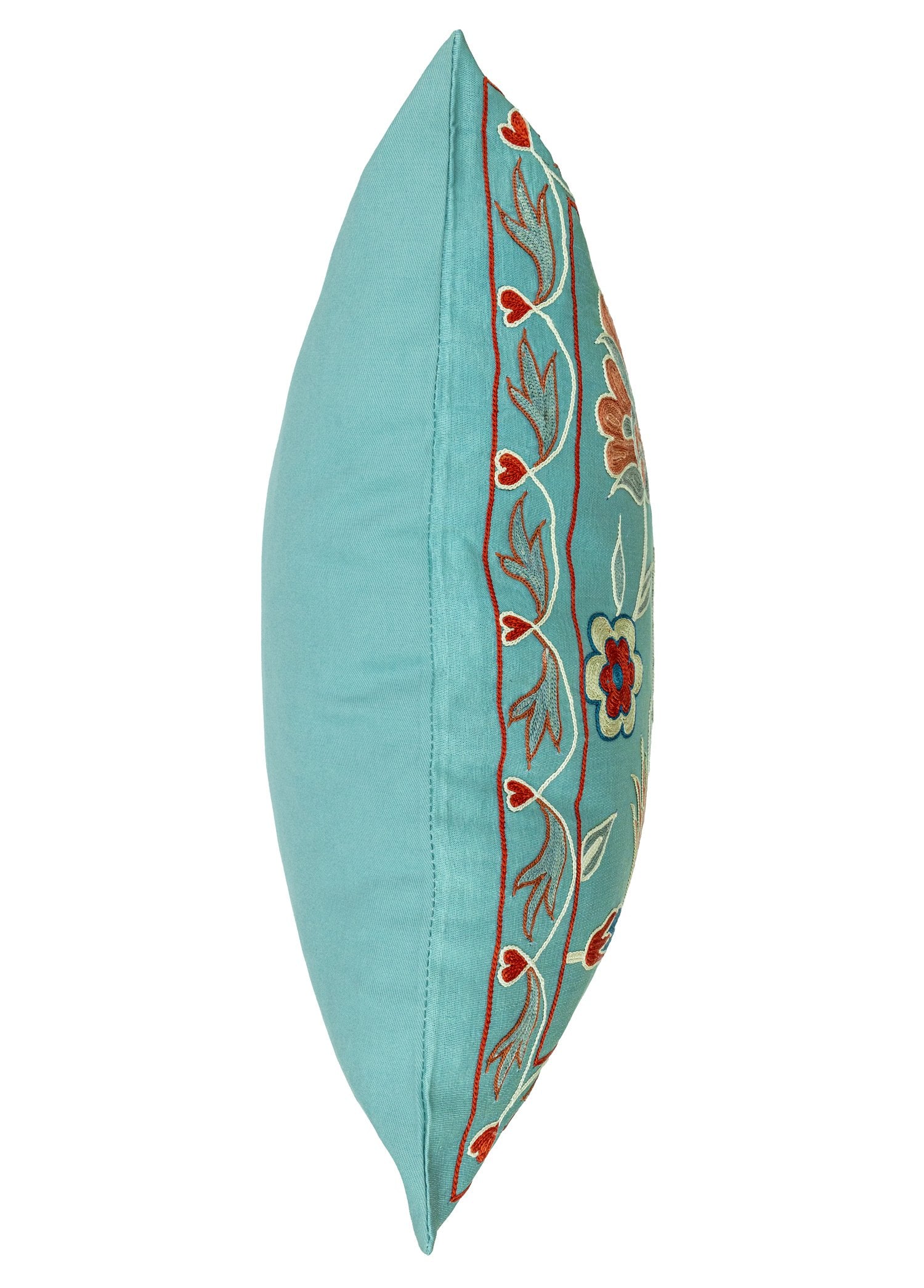 Soho Antiq-Arel Lale Motifli El Yapımı Kırlent 50x50 Cm-Yastık-5-Milagron.com