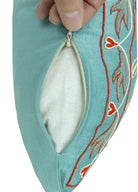 Soho Antiq-Arel Lale Motifli El Yapımı Kırlent 50x50 Cm-Yastık-7-Milagron.com