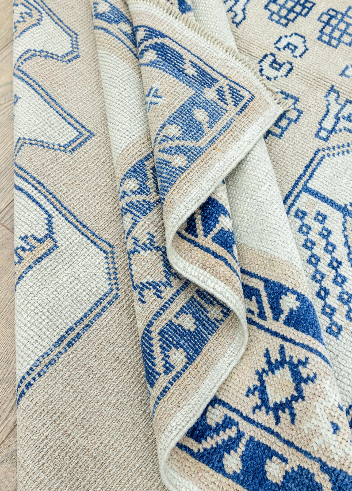 Soho Antiq-Ariet Rustik Tasarımlı El Dokuma Halı 205x193 Cm-Halı-7-Milagron.com