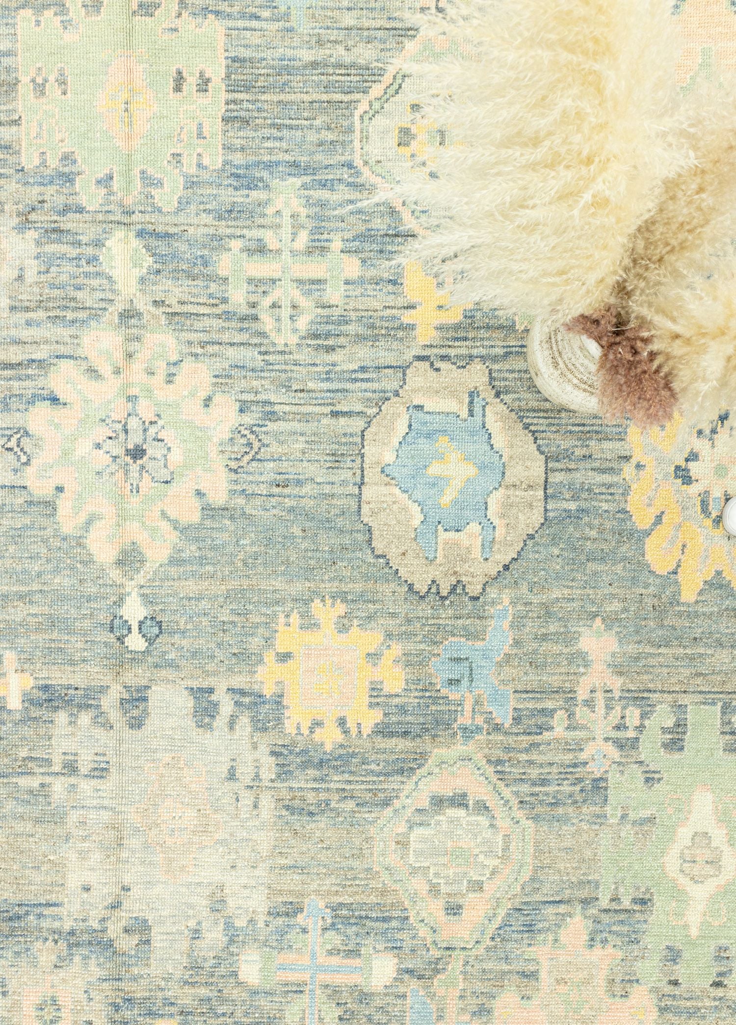 Soho Antiq-Armiya El Dokuma Büyük Uşak Halı 442x588 Cm-Halı-3-Milagron.com