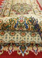 Soho Antiq-Armiya Madalyon Desenli Büyük İran Halısı 304x390 Cm-4-Milagron.com